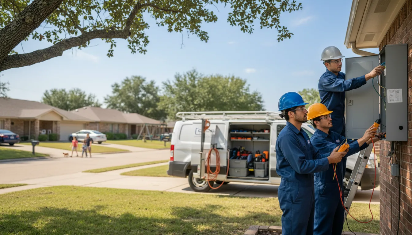 Certified electrician providing emergency electrical services in Locust, NC